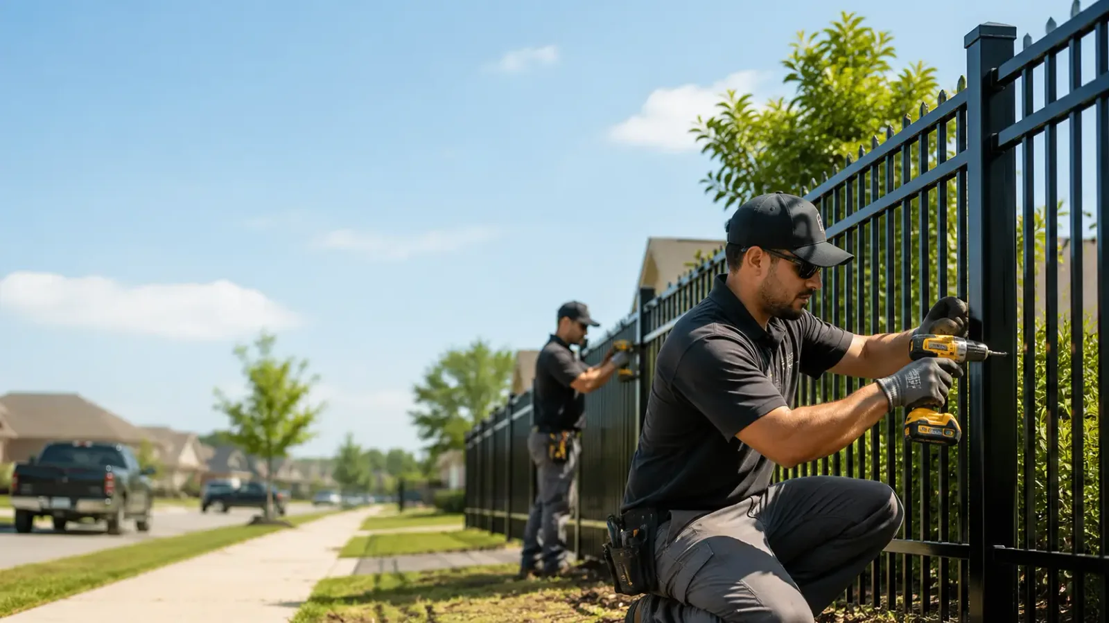Metal Fence Installation in Royal, IA